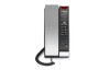 Alcatel Lucent - VTech A2211 Silver-Black Contemporary Analog Corded Petite Phone, 1 Line, 10 Speed Dial Keys - 3JE40011AA